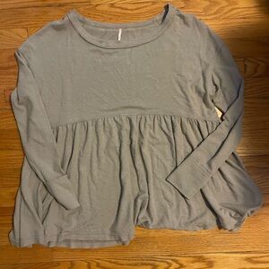 Free people peplum top